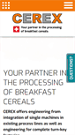 Mobile Screenshot of cerex.ch